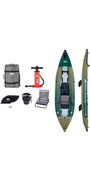 Kayak De Pesca « Aqua Marina » Calibre 2026 Para 1-2 Personas 46336